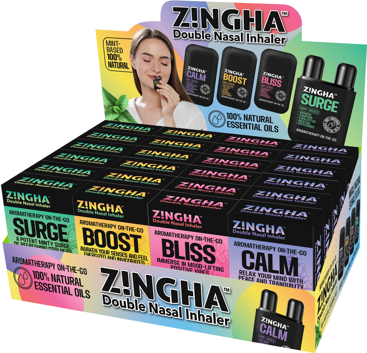 ESSENTIALS Double Nasal Inhaler - 24 Pack