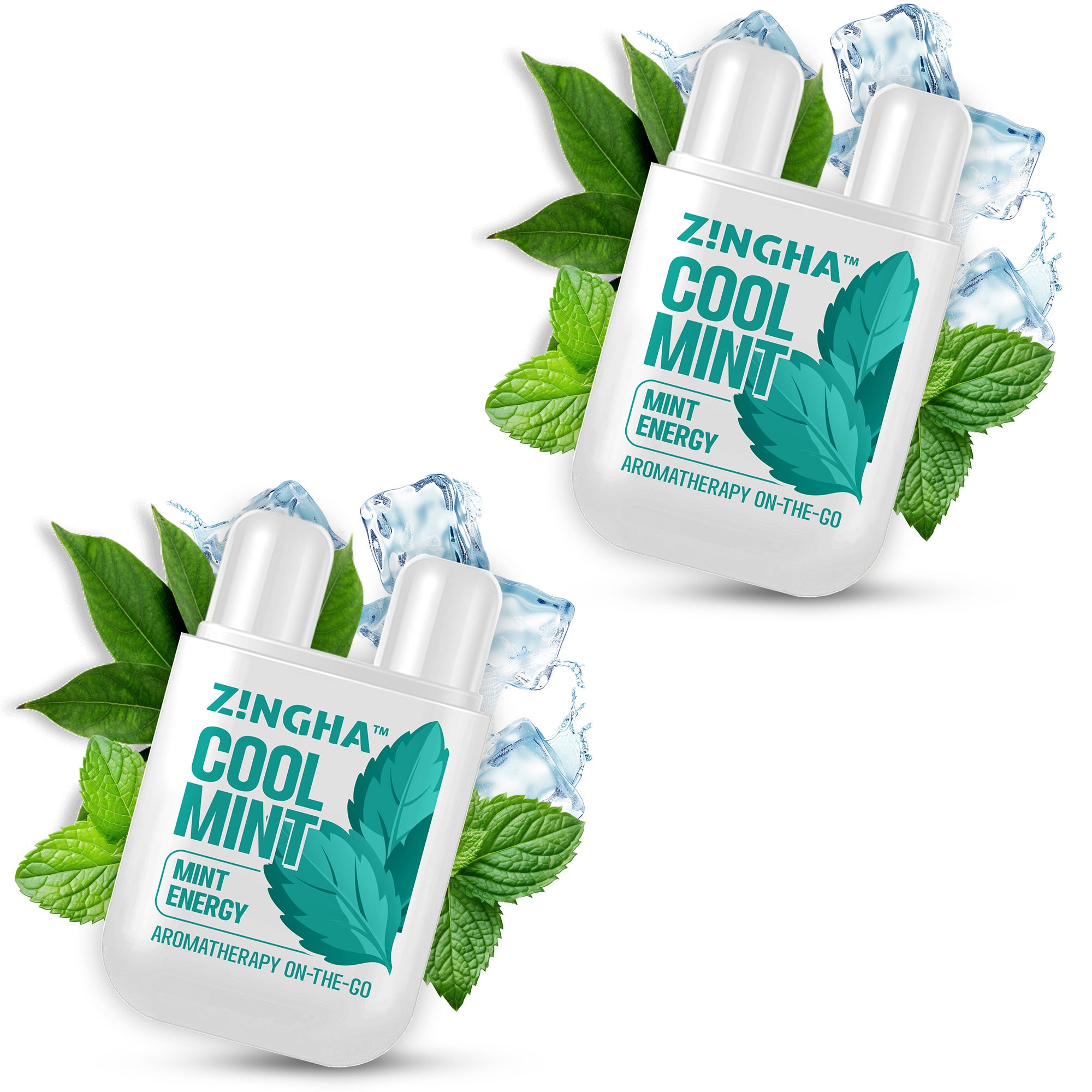 COOLMINT Double Nasal Inhaler - 2 Pack